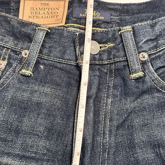 Polo Ralph Lauren The Hampton RelaxedStraight Fit Men’s Denim Blue 31 X 32 NWT